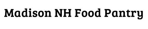 name Madison NH Food Pantry